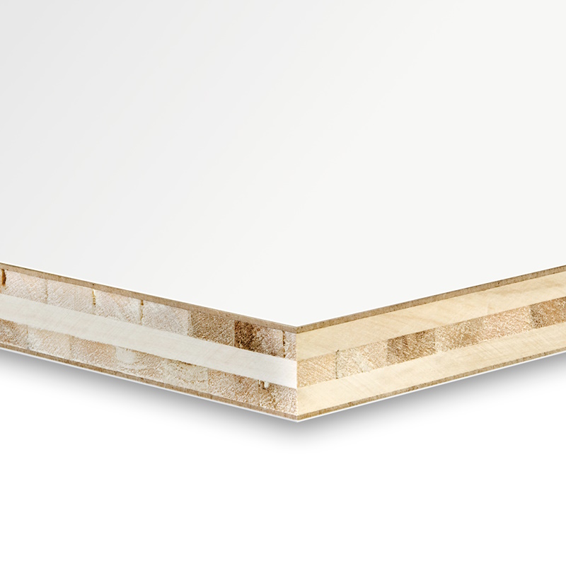 Ecoplex stabilo massief crosscore met hdf toplaag witte prime | 3050 x ...